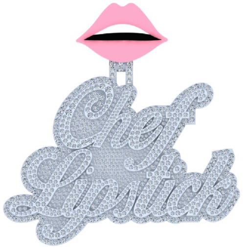Custom Pendant with Custom Bail Diamond Double Layer (Deposit)