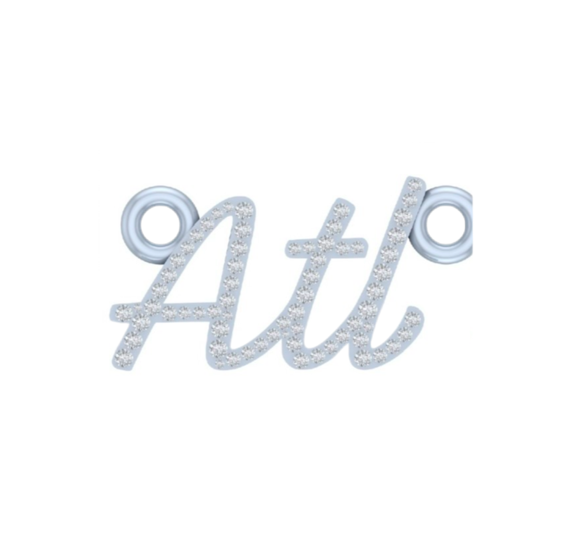 Custom Name Pendant - Single Layer