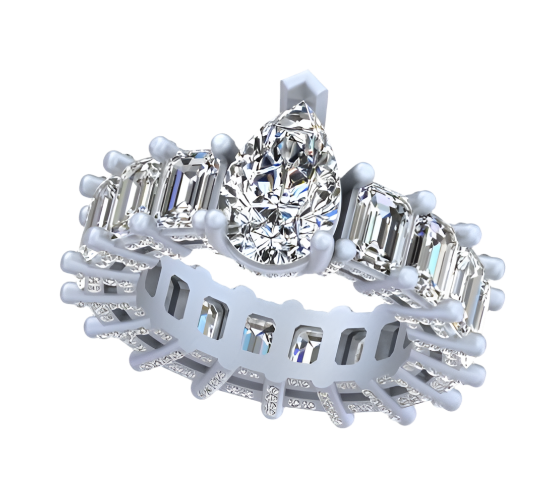 Custom Diamond Ring - Solitaire Center Stone (Deposit)