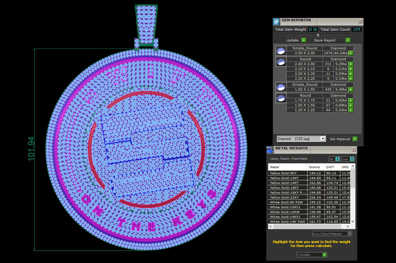 Custom Circle Pendant Deposit