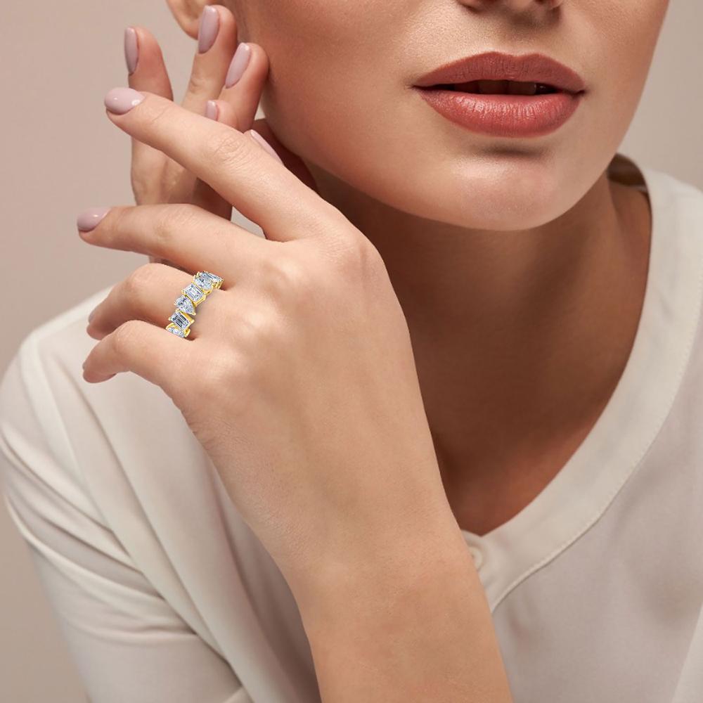 1.95 CTTW Lab Grown Diamond Engagement Ring Available in 14k White Gold,14k Yellow Gold,14k Rose Gold