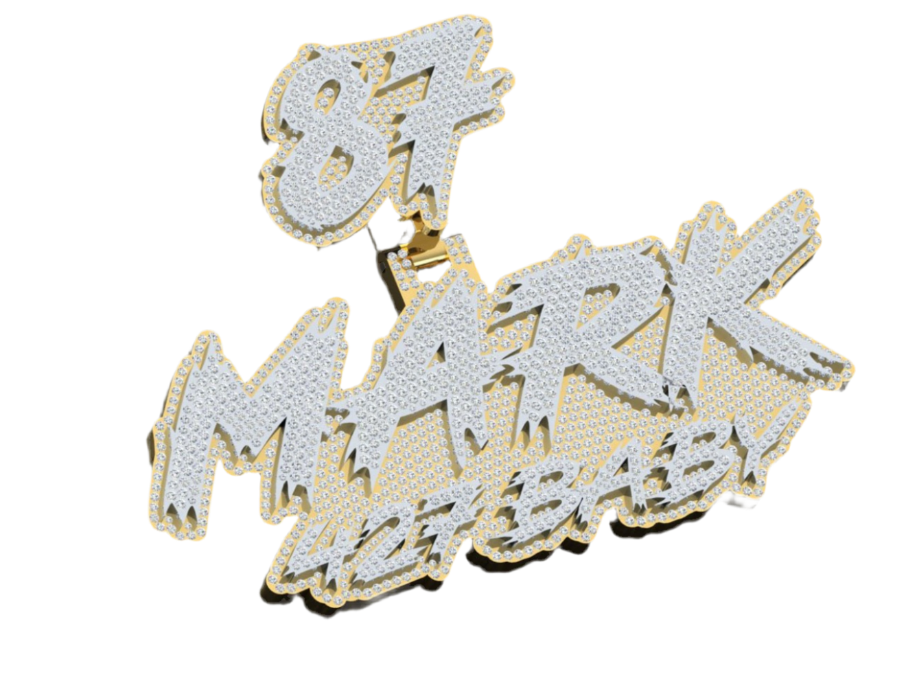 Custom Name Pendant - Name Style (Deposit)