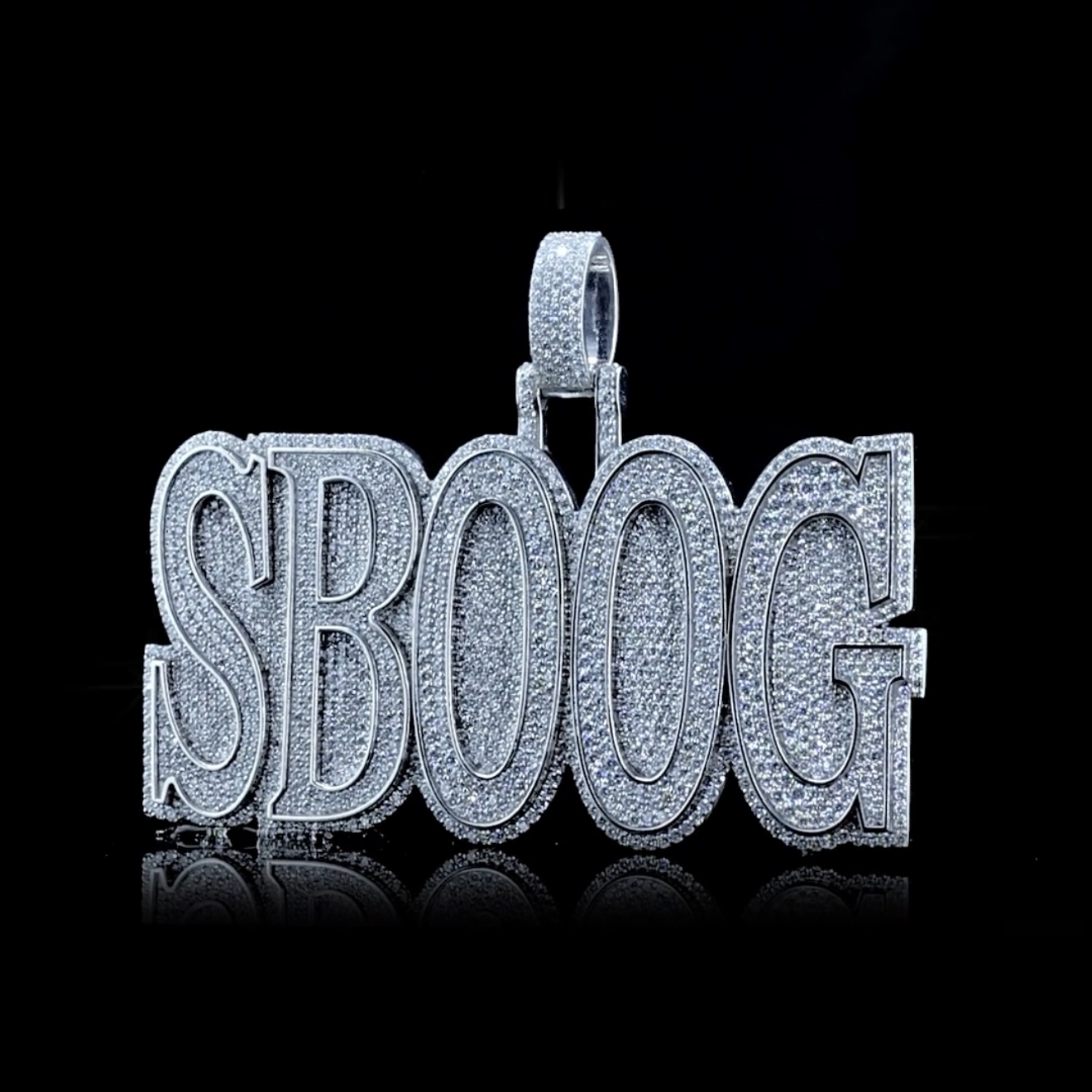 Custom Pendant Diamond Double Layer (Deposit)