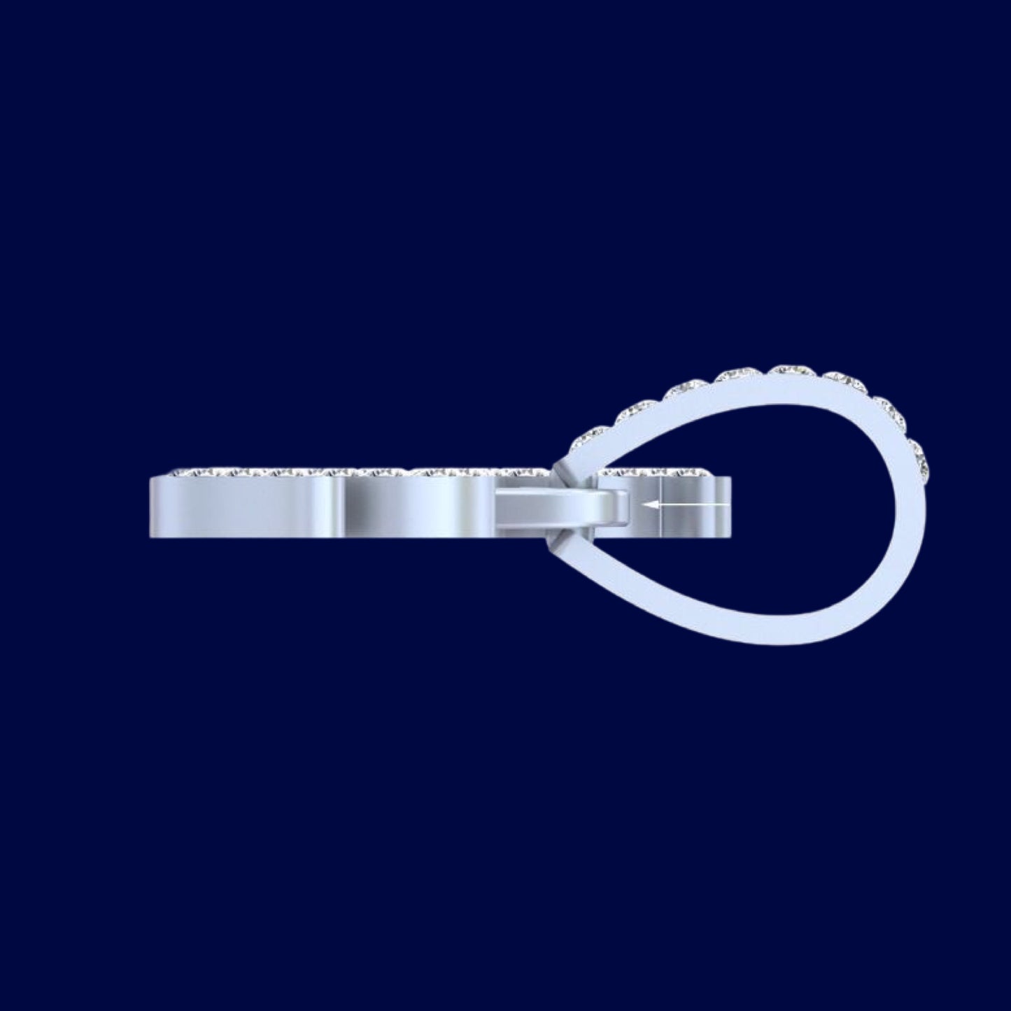 Custom Name Pendant - Single Layer