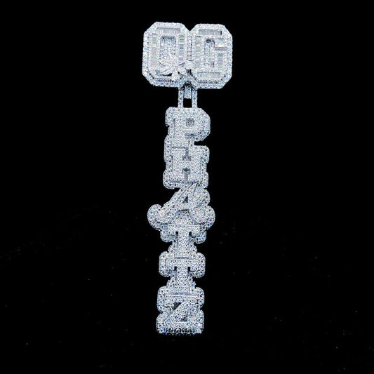 Custom Vertical Pendant Deposit - Double Layer