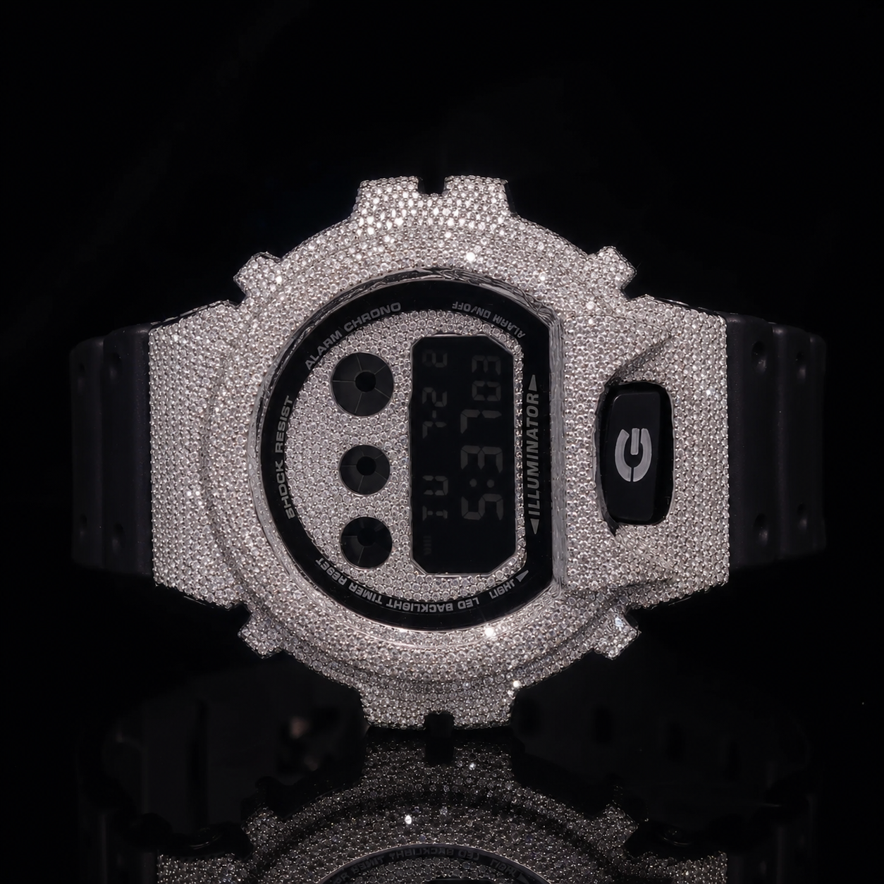 Gshock Natural Diamonds 5 ct Casio 6900
