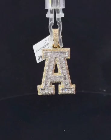 Letter Pendant - A